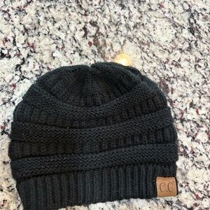 C.C Kids Charcoal Knit Beanie